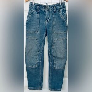 Pilcro High-Waisted Blue Jeans